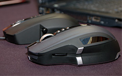 画像集#013のサムネイル/「SideWinder X8 Mouse」詳報。穴のないスペックは,ゲーマー向けワイヤレスマウスの概念を変えるか?