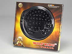 画像集#011のサムネイル/ゲーマー向け左手用キーボード「Wolfking Warrior」のレビューを掲載