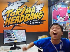 VRゴーグルつけて首振るだけ！　タイトル名からすべてが分かるリズムゲーム「トリマヘドバン」［TGS2026］