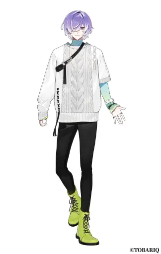 画像ギャラリー No.003のサムネイル画像 / 新規男性VTuberプロジェクト「帳区(とばりく)」,デビュー配信を9月26日に実施。初配信を控えた2人からのメッセージも