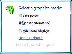 画像集#010のサムネイル/「Hybrid SLI」は消費電力を気にするゲーマーに向けた最終回答となるか?