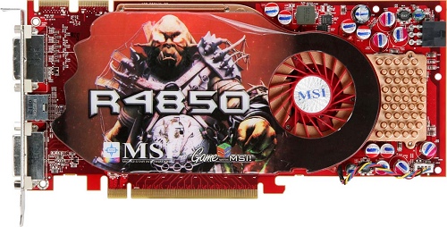 画像ギャラリー No.001のサムネイル画像 / MSI，ATI Radeon HD 4850搭載グラフィックスカード発売
