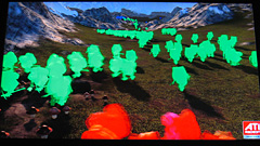 画像ギャラリー No.007のサムネイル画像 / 1TFLOPSの演算能力でAI処理。ムービーでチェックするATI Radeon HD 4800用デモ「Froblins」