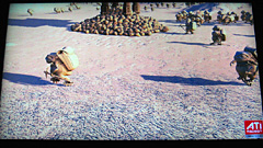 画像ギャラリー No.011のサムネイル画像 / 1TFLOPSの演算能力でAI処理。ムービーでチェックするATI Radeon HD 4800用デモ「Froblins」