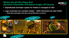 画像ギャラリー No.019のサムネイル画像 / 1TFLOPSの演算能力でAI処理。ムービーでチェックするATI Radeon HD 4800用デモ「Froblins」