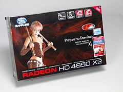 画像集#016のサムネイル/遅れてきたデュアルGPUカード,「ATI Radeon HD 4850 X2」のレビュー掲載