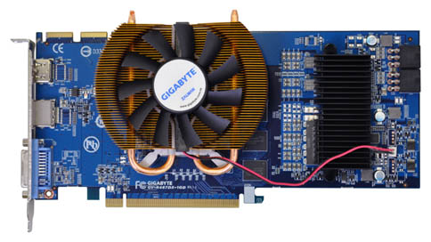 画像集#001のサムネイル/HDMI&DP両対応,Zalmanクーラー搭載のGIGABYTE製HD 4870