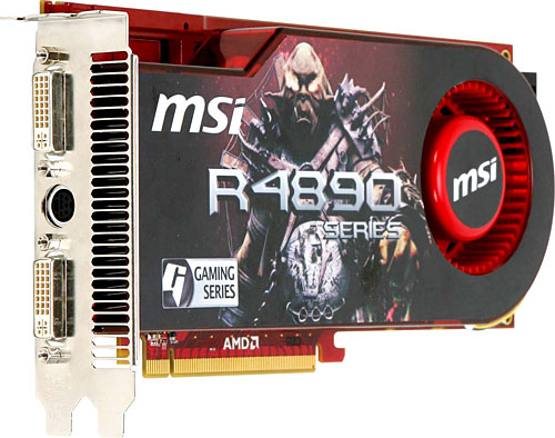 画像集#001のサムネイル/MSI,クロックアップ版のATI Radeon HD 4890カードを市場投入