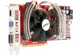 画像集#002のサムネイル/MSI,オリジナルクーラー採用のメモリ1GB版HD 4870カードを発表