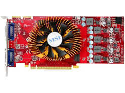 画像ギャラリー No.001のサムネイル画像 / MSI,“海藻ファン”搭載でOC仕様のHD 4850カードを発売