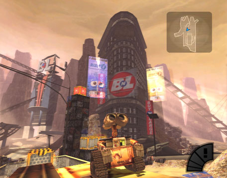 画像集#001のサムネイル/Disney/Pixarの最新CG映画「WALL・E」のゲーム版が北米地域で発売