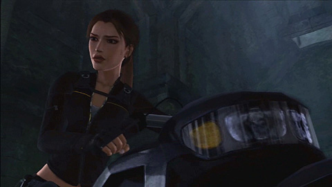 画像集#001のサムネイル/ララがバイクで遺跡を駆け抜ける「Tomb Raider:Underworld」のムービー