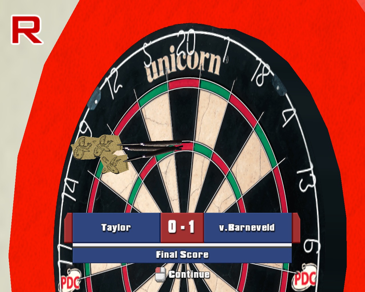 プロダーツプレイヤーに挑め！　「PDC World Championship Darts 2008」のデモ版をUpプロダーツプレイヤーに挑め！　「PDC World Championship Darts 2008」のデモ版をUp