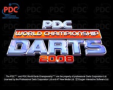 画像集#010のサムネイル/プロダーツプレイヤーに挑め！　「PDC World Championship Darts 2008」のデモ版をUp