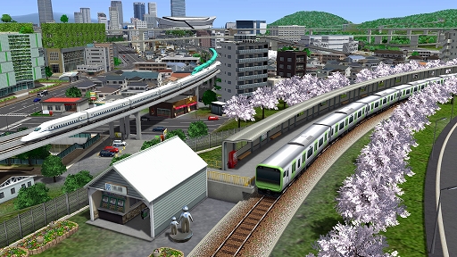 画像ギャラリー No.002のサムネイル画像 / 「A列車で行こう9 PRIME LINE」，12月10日発売。自由な曲率の線路や最大16両編成，カーブ駅など大幅進化を遂げたA9最新作