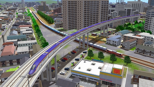 画像ギャラリー No.006のサムネイル画像 / 「A列車で行こう9 PRIME LINE」，12月10日発売。自由な曲率の線路や最大16両編成，カーブ駅など大幅進化を遂げたA9最新作