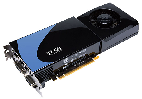 画像集#005のサムネイル/ELSA,カード長229mm&補助電源1系統の9800 GTX+カードなど