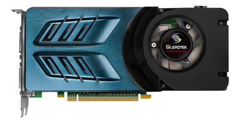 画像集#001のサムネイル/Leadtek,PCIe 6ピン×1給電仕様の9800 GTX+カードを発売