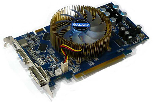 画像集#001のサムネイル/補助電源不要のGALAXY製9800 GTカードが4月中旬発売