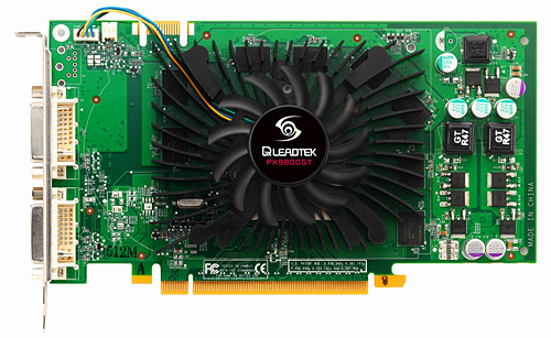 ������#004�Υ���ͥ���/Leadtek������Ÿ����פ������������9800 GT��ܥ����ɤ�ȯɽ