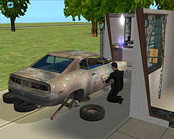 画像集#008のサムネイル/趣味人のシム人になれる「ザ・シムズ2 フリータイム」をちょこっと紹介