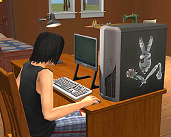 画像集#009のサムネイル/趣味人のシム人になれる「ザ・シムズ2 フリータイム」をちょこっと紹介