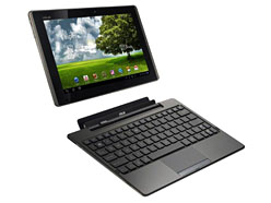 画像集#003のサムネイル/ASUS，着脱可能なキーボードが付属するタブレット「Eee Pad Transformer TF 101」を発売。「Android 3.0」を採用