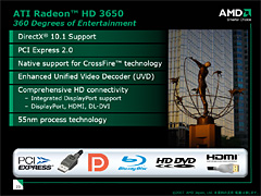 #004Υͥ/ȥ꡼GPUǤDX10.1AMDATI Radeon HD 3600/3400פȯɽ