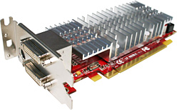 画像集#001のサムネイル/デュアルDVI仕様のTul製Low Profile版HD 3450が4月下旬発売