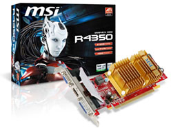 ꡼ No.001 | MSIե쥹߷סHDMIüդHD 4350ɤȯ