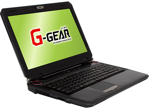 画像ギャラリー No.001のサムネイル画像 / G-GEAR，15.6インチ筐体にGTX 770Mを搭載するゲーマー向けノートPC