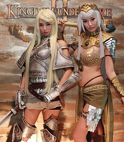 ���������꡼ No.005�Υ���ͥ������ / ��G-Star 2010��PlayStation 3�Ǥ�ȯ�����ꤷ������饤�󥢥�������Kingdom Under Fire II�פ�̥�Ϥ�ľ����ࡼ�ӡ��Ȥ��碌�ƾҲ�