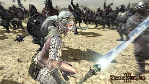 ���������꡼ No.016�Υ���ͥ������ / ��G-Star 2010��PlayStation 3�Ǥ�ȯ�����ꤷ������饤�󥢥�������Kingdom Under Fire II�פ�̥�Ϥ�ľ����ࡼ�ӡ��Ȥ��碌�ƾҲ�