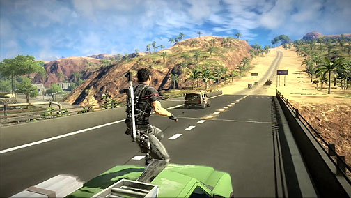 ���������꡼ No.002�Υ���ͥ������ / ��Just Cause 2�ס���͸��ꥳ�ο�ʼ��֥���åץ�פΰ��Ϥ򸫤��Ĥ���ࡼ�ӡ���Ǻ�