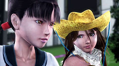 画像集#002のサムネイル/極私的コンシューマゲームセレクション:第27回「お姉チャンバラ vorteX 〜忌血を継ぐ者たち〜」