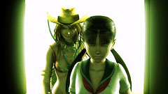 画像集#005のサムネイル/極私的コンシューマゲームセレクション:第27回「お姉チャンバラ vorteX 〜忌血を継ぐ者たち〜」