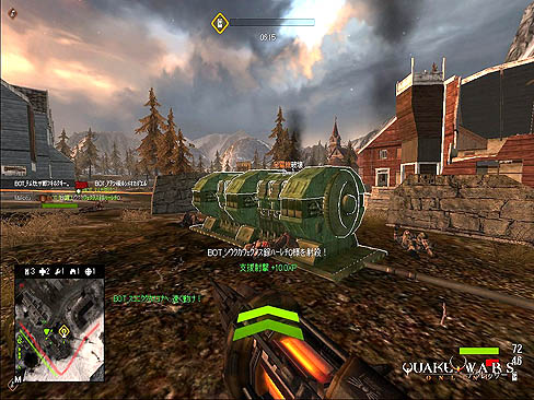 画像ギャラリー No.021のサムネイル画像 / 「QuakeWarsOnline」プレスカンファレンス開催。第1次CBTは2010年12月17日スタート。また,日本語版クライアントもお披露目