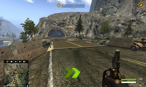 画像ギャラリー No.004のサムネイル画像 / 「QuakeWarsOnline」新マップ「バレー」を本日実装。戦闘の流れも公開