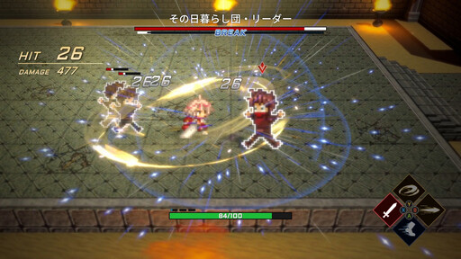画像ギャラリー No.002のサムネイル画像 / 10億の借金を背負った少女が闘技場で戦う「焔金のヴァルキリー」，Steamストアページを公開。東京ゲームダンジョン14で試遊出展を予定