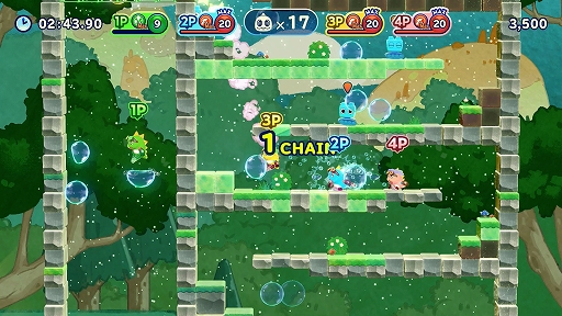 画像ギャラリー No.002のサムネイル画像 / 「バブルボブル 4 フレンズ Nintendo Switch 2 Edition + スタードロップマウンテン」,2027年2月25日発売。縦スクロールの新ステージを追加