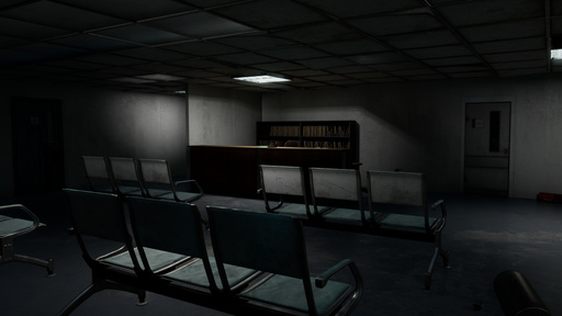 画像ギャラリー No.002のサムネイル画像 / ホラーADV「越え」，体験版をSteamでリリース。廃病院で手がかりを集め，徘徊する敵を避けながら脱出を目指す