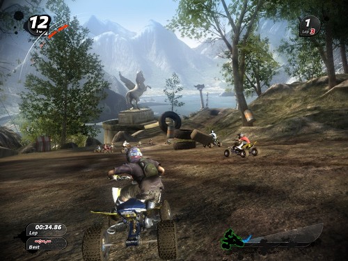 画像集#001のサムネイル/ATVでオフロードをかっ飛ばせ! レーシングゲーム「Pure」のデモ版をUp