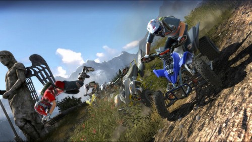 画像集#001のサムネイル/ド迫力のレースに挑め! ぶっ飛びカーアクション「ピュア」PC版,6月12日に発売