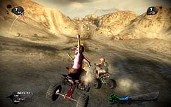 画像ギャラリー No.003のサムネイル画像 / このまま落ちたらマズいだろ普通,という高さで華麗なトリックを決めるレースゲーム「ピュア」のレビューを掲載