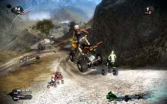 画像ギャラリー No.006のサムネイル画像 / このまま落ちたらマズいだろ普通,という高さで華麗なトリックを決めるレースゲーム「ピュア」のレビューを掲載