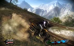 画像ギャラリー No.010のサムネイル画像 / このまま落ちたらマズいだろ普通,という高さで華麗なトリックを決めるレースゲーム「ピュア」のレビューを掲載