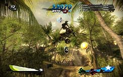 画像ギャラリー No.022のサムネイル画像 / このまま落ちたらマズいだろ普通,という高さで華麗なトリックを決めるレースゲーム「ピュア」のレビューを掲載