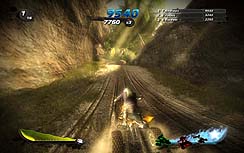 画像ギャラリー No.025のサムネイル画像 / このまま落ちたらマズいだろ普通,という高さで華麗なトリックを決めるレースゲーム「ピュア」のレビューを掲載