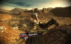 画像ギャラリー No.029のサムネイル画像 / このまま落ちたらマズいだろ普通,という高さで華麗なトリックを決めるレースゲーム「ピュア」のレビューを掲載