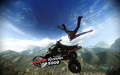 画像ギャラリー No.030のサムネイル画像 / このまま落ちたらマズいだろ普通,という高さで華麗なトリックを決めるレースゲーム「ピュア」のレビューを掲載